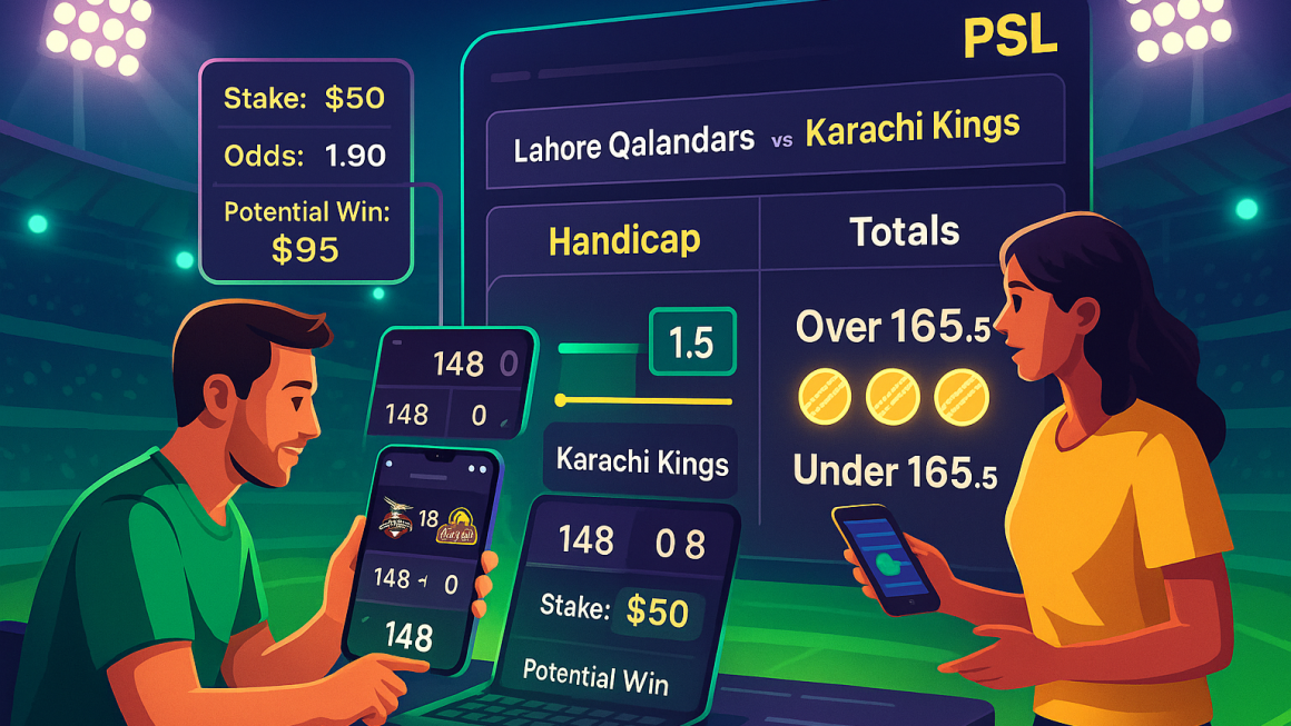 Handicaps and totals in betting explained with PSL examples